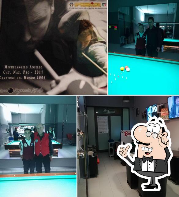 Gli interni di Sala Biliardo Associazione Sportiva Jackal Ostuni