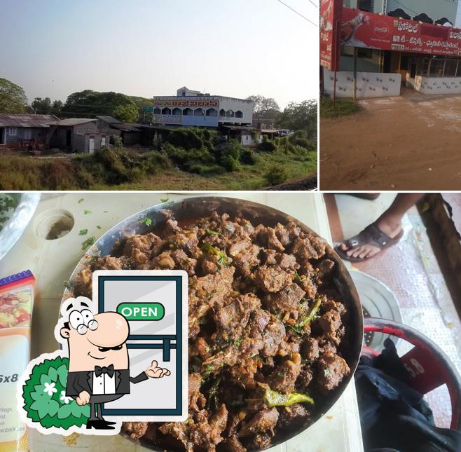 Vijaya Raj Villas Family Restaurant is distinguished by exterior and meat