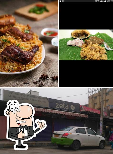 Look at the pic of AL HAYATH AMBUR BIRYANI