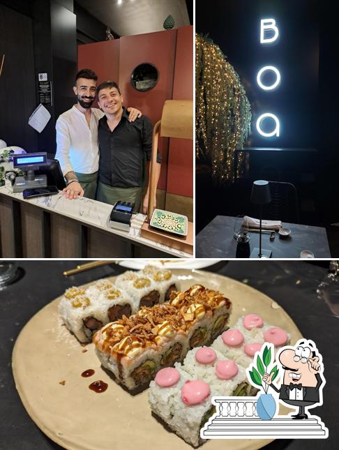 La immagine di esterno e cibo da Boa Sorte - Rende