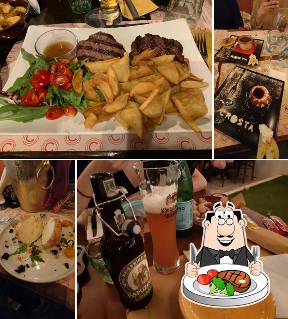 Bistecca al Crosta Il Giardino Dei Sapori