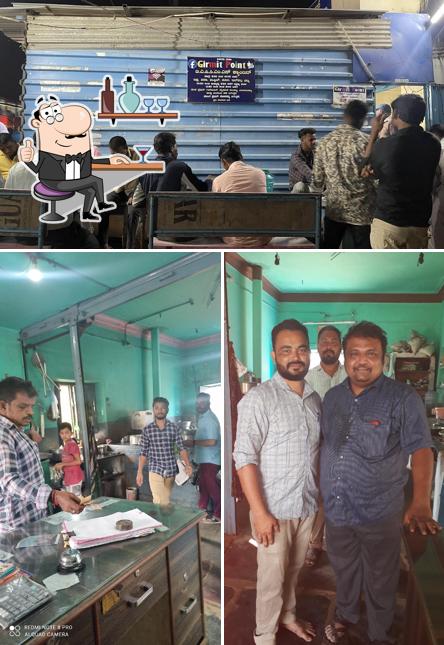 Among different things one can find interior and food at Girmit Point