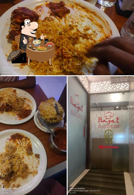 Food at Hyathi హోటల్