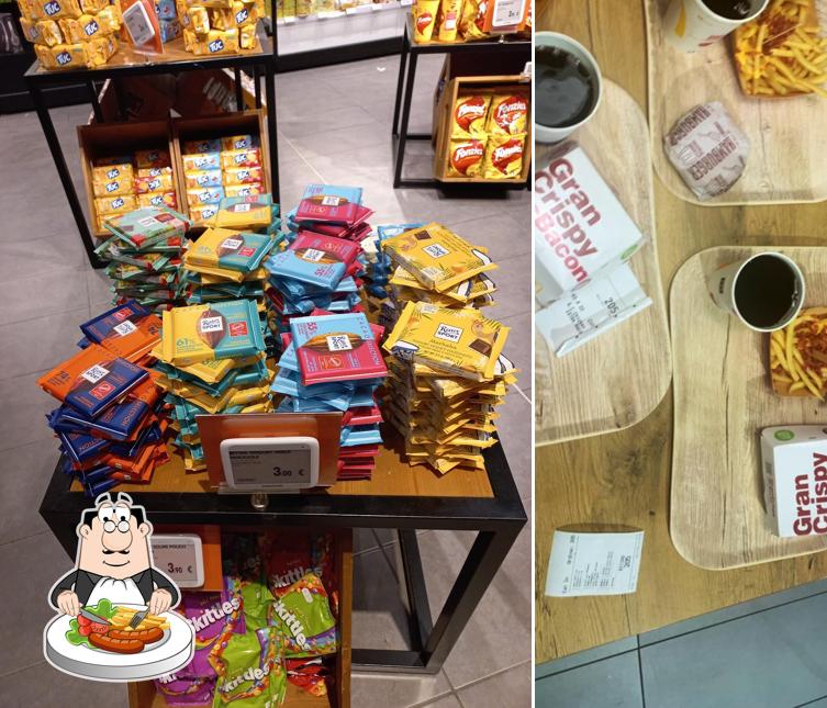 Cibo al McDonald’s Rho area di servizio A4