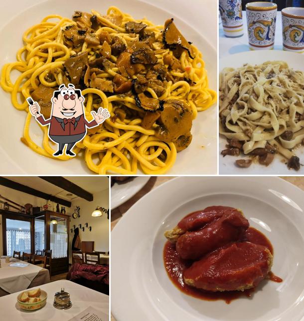 Tagliatelle al Ristorante Il Setaccio