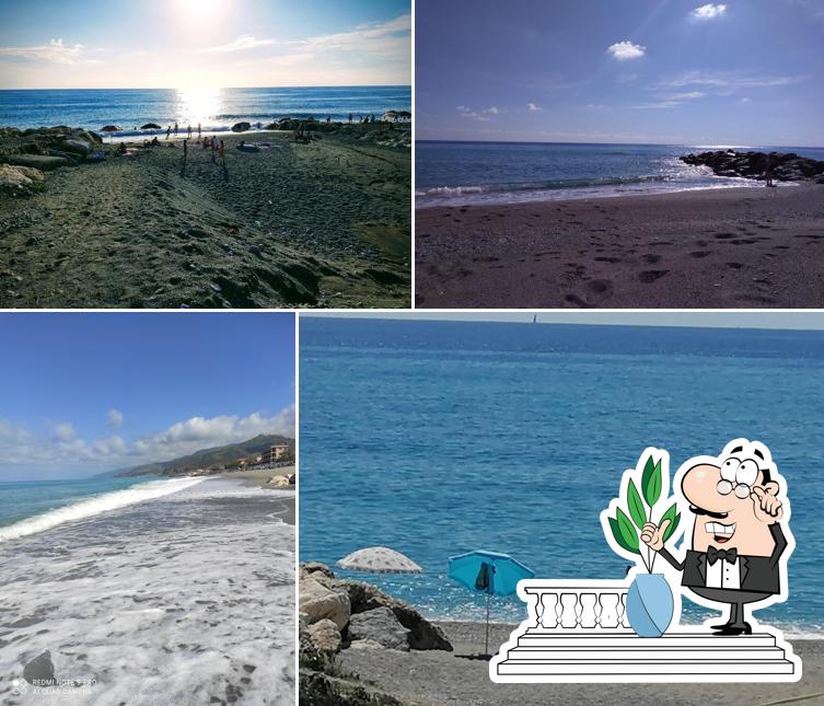 Gli esterni di Lido Solero Beach