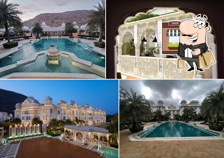 The exterior of The Leela Palace Jaipur