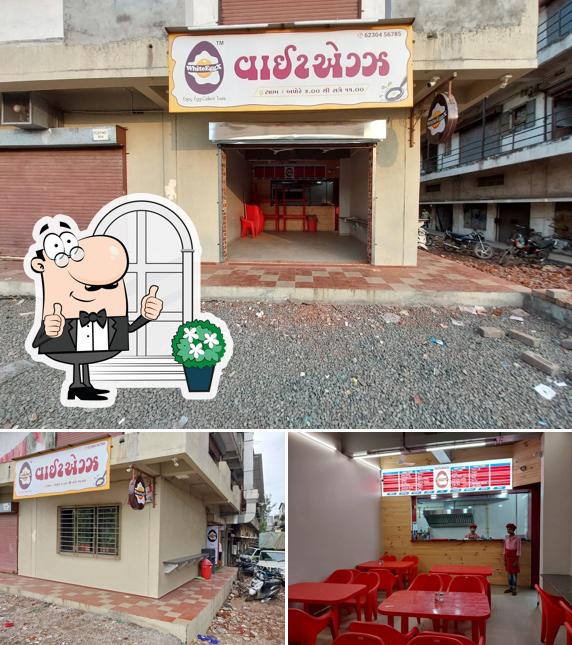 The photo of exterior and interior at WhiteEggX