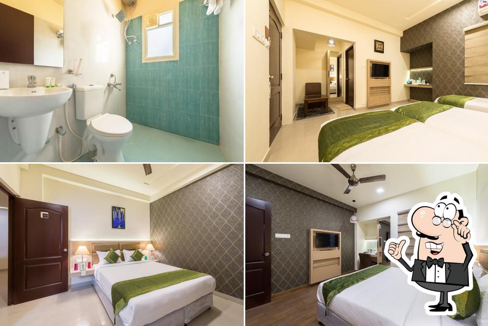 The interior of Treebo Nestlay Casa, Chennai