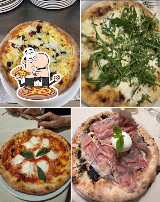 Prenditi tra le svariate varianti di pizza