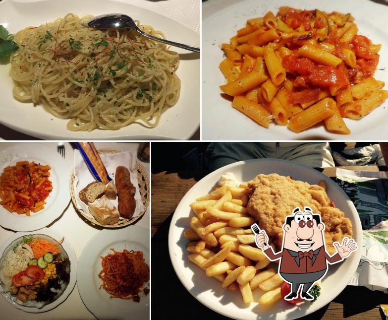 Cibo al Ristorante Pizzeria Weinstadel