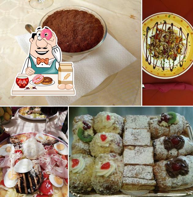Trattoria I Limoni serve un'ampia gamma di dessert