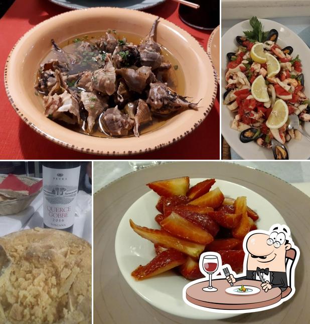 Platti al Pizzeria L'Asfodelo