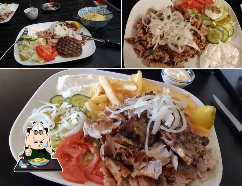 Nourriture à Gyros Bar