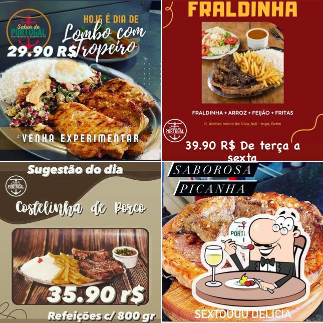 Costeletas de porco em Sabor de Portugal