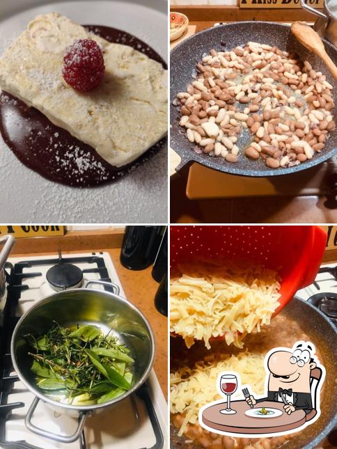 Cibo al Viscontea Mescita con Cucina