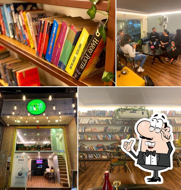 The interior of The One Storyy Bistro