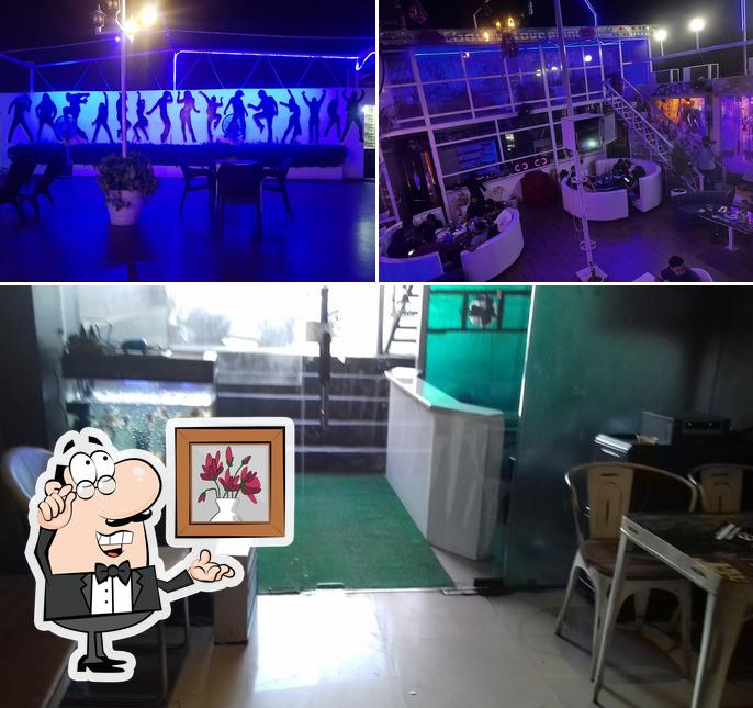 The interior of Club Ebowla Rohtak