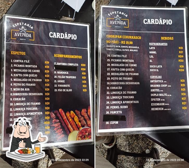 Comida em Espetaria Avenida