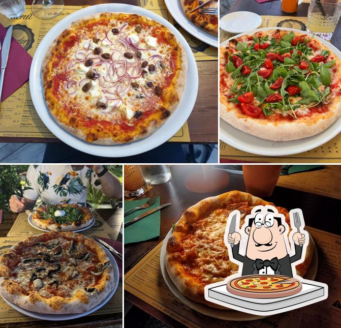 Scegli una pizza a Ristorante Garden