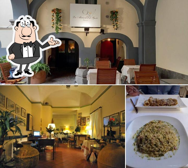 Gli interni di La Maison del gusto
