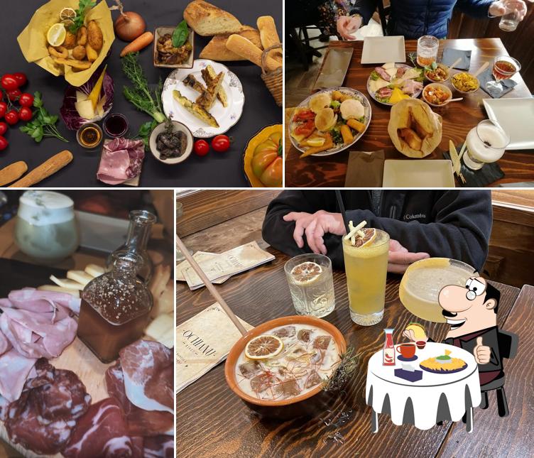 Piatto di formaggi al Ochianu