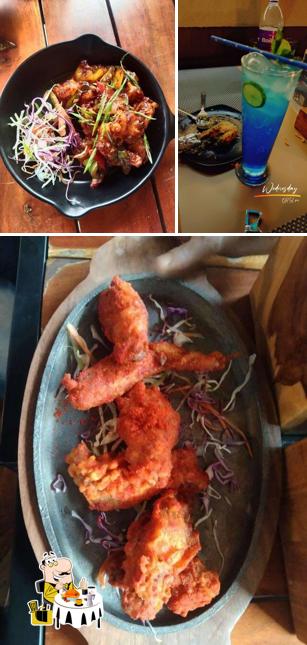 Food at Oxygen Restaurant