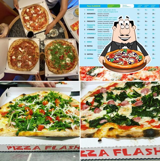 Ordina tra le molte varianti di pizza