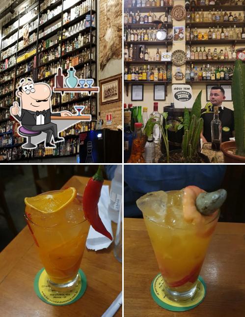 O interior do Bar Quintal da Mooca