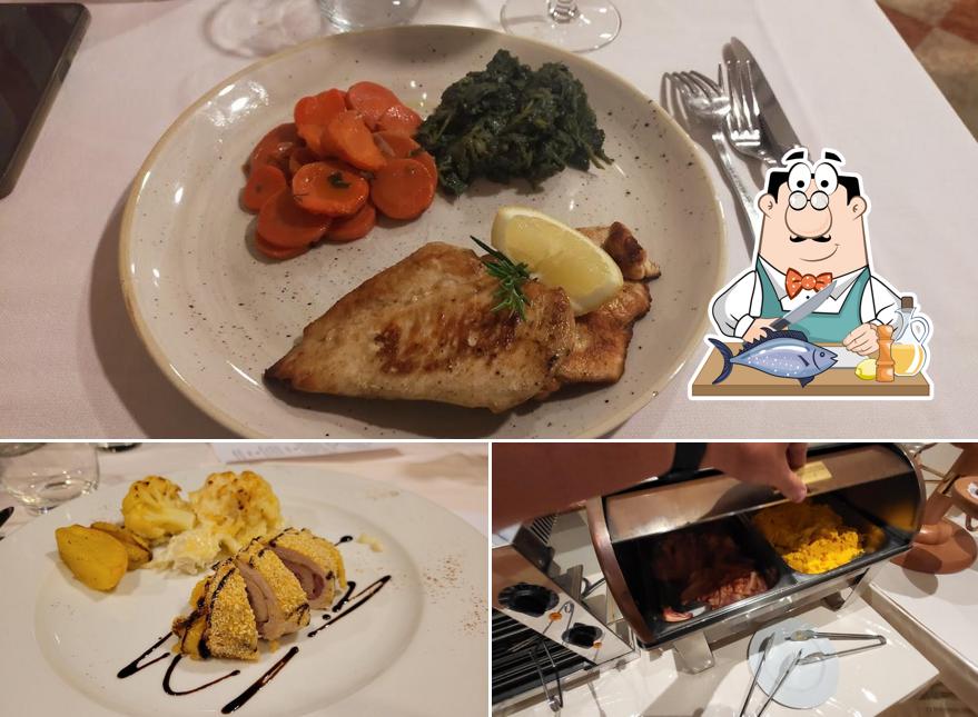 Salmone grigliato al Alla Rocca Ristorante