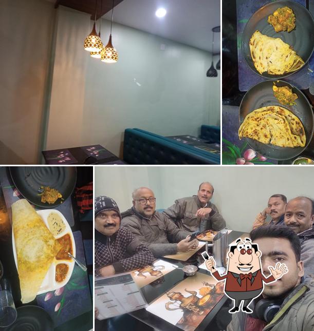 Food at Banke Bihari (pure veg restaurant)