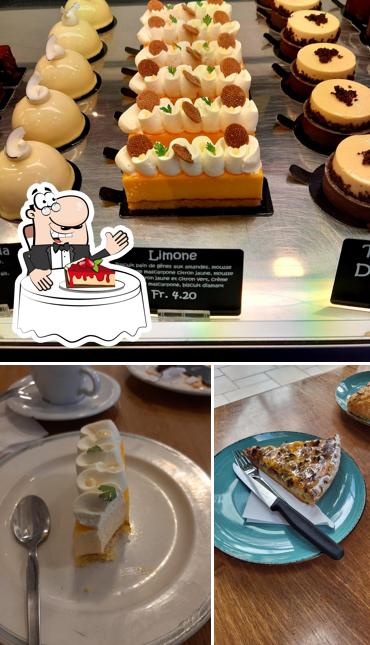 Boulangerie Confiserie Tea Room Le Guilleri offre un'ampia varietà di dessert