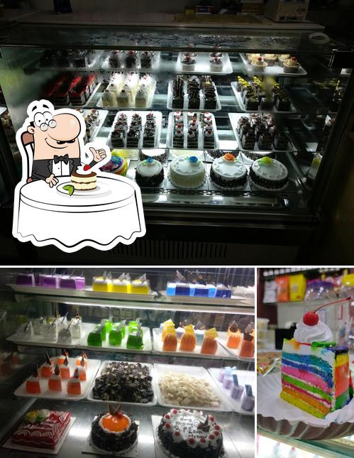 Archana Bakery serves a selection of sweet dishes