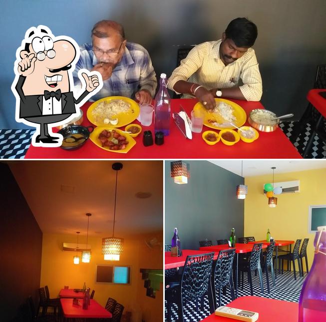 The interior of Mughal Food Court