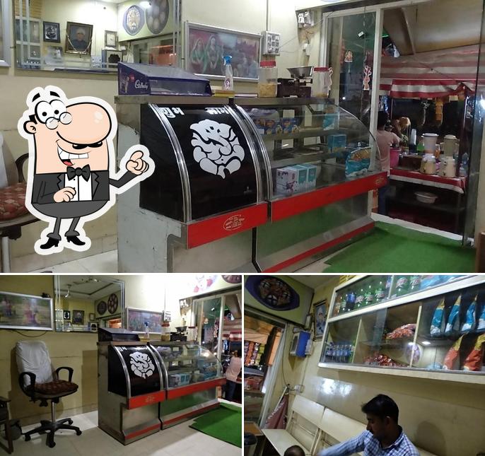 The interior of ROYAL JODHPUR SWEET HOME AND JUICE CENTER