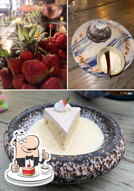 The Bagh Gourmet Garden & Bar provides a number of sweet dishes