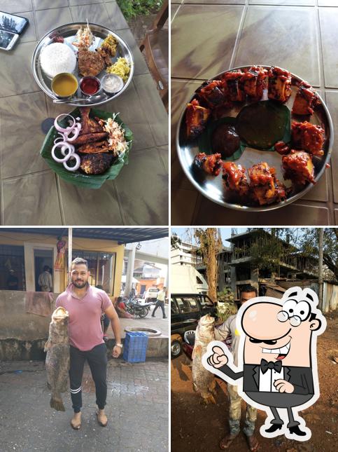 Check out the picture showing exterior and interior at The Goan Fish House