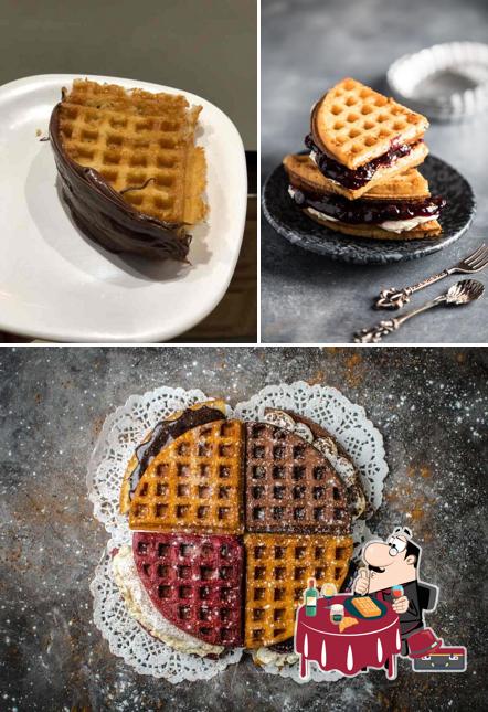 Waffles at XO Belgian Waffle Garuda mall