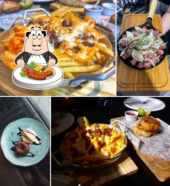 Comida em Zardos Grill