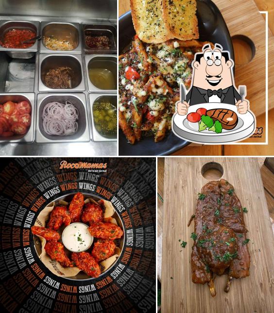 RocoMamas Pune serves meat meals
