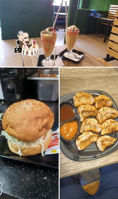 Food at bachus shake hub