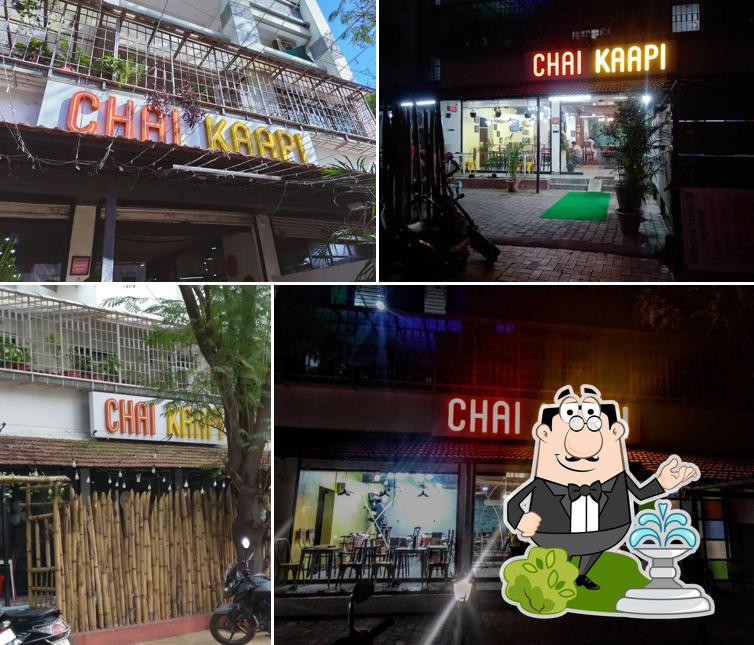 The exterior of Chai Kaapi Nagpur