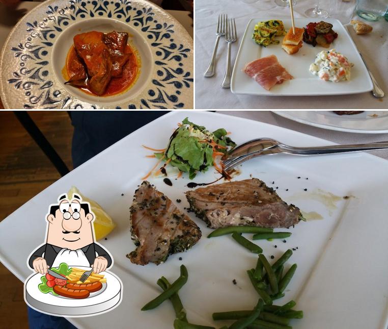 Platti al Ristorante Da Vittorio