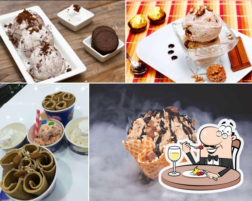 Food at Rutu Ice Cream