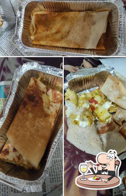 Food at Dosa factory