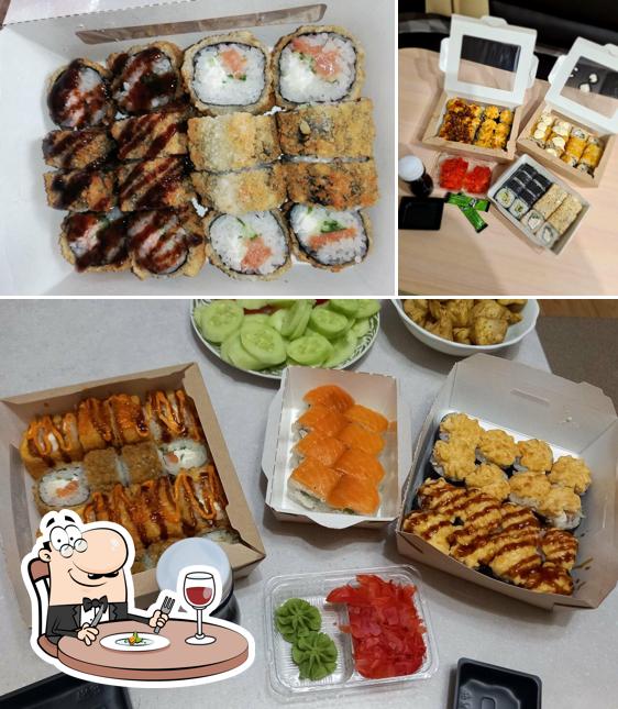 Vérifiez la photo représentant la nourriture et intérieur concernant Fishka sushi