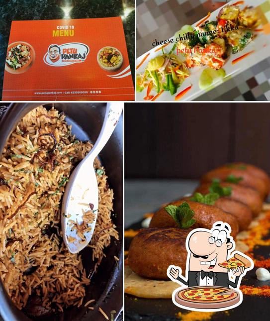 Try out various types of pizza