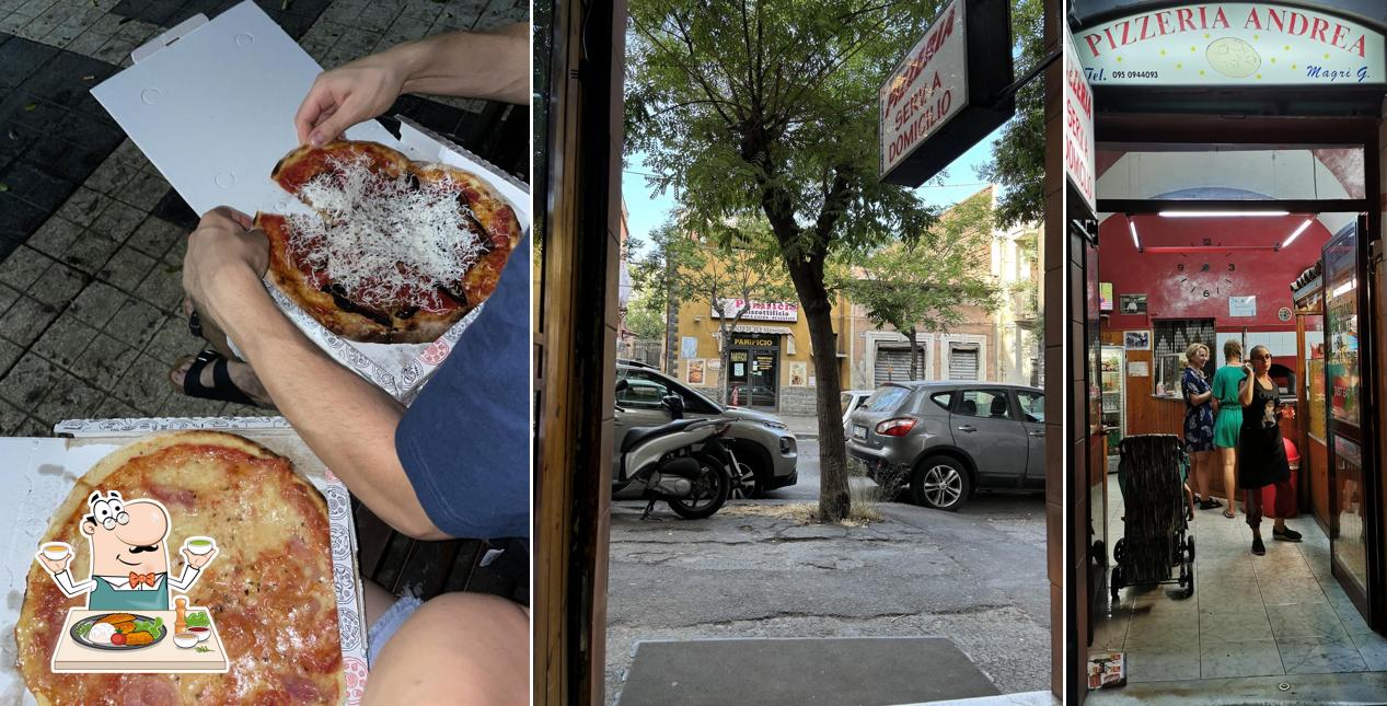 Cibo al Pizzeria Andrea
