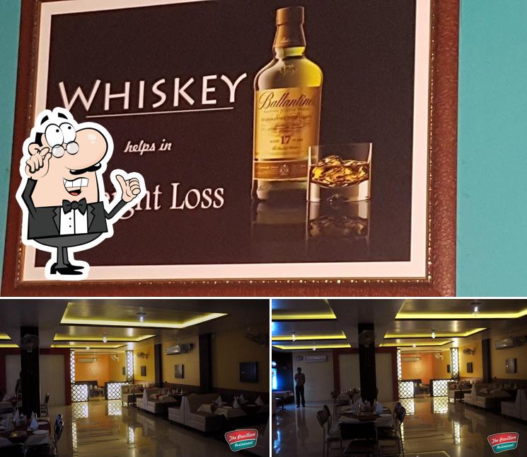 This is the image depicting interior and alcohol at The Pavillion Bathinda