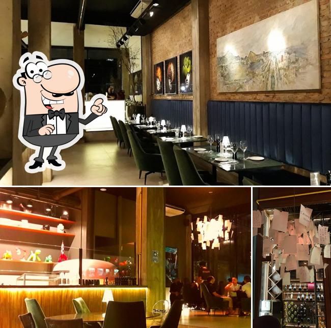 O interior do Frê Restobar